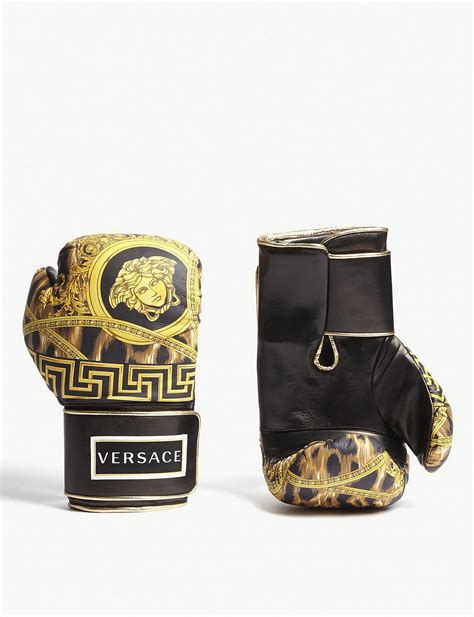 versace gloves mens|Versace boxing gloves.